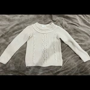 GAP Kids Beige Sequin Sweater